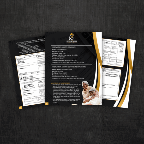 20 Branded Tax Scenario's